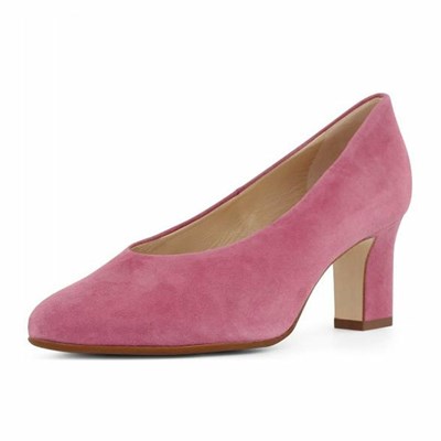 Peter Kaiser Mahirella Klassiska Mid Heel Court Shoes Pumps Dam Rosa | 60895JIKT