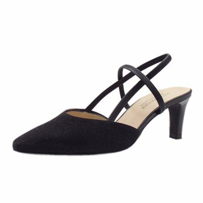 Peter Kaiser Mitty-a 66 587 974 Pkaiser 60mm Slingback Sandaler Dam Svarta | 07918OVZK