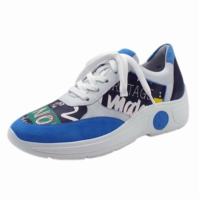 Peter Kaiser Viana 27 517 895 Sneaks Sneakers Dam Svarta Vita | 78634LFUO
